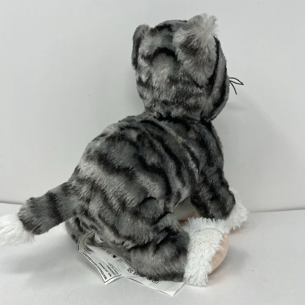 IKEA Cat Plush Lilleplutt Gray Striped Kitten Kitty Stuffed Animal Soft Toy Gift
